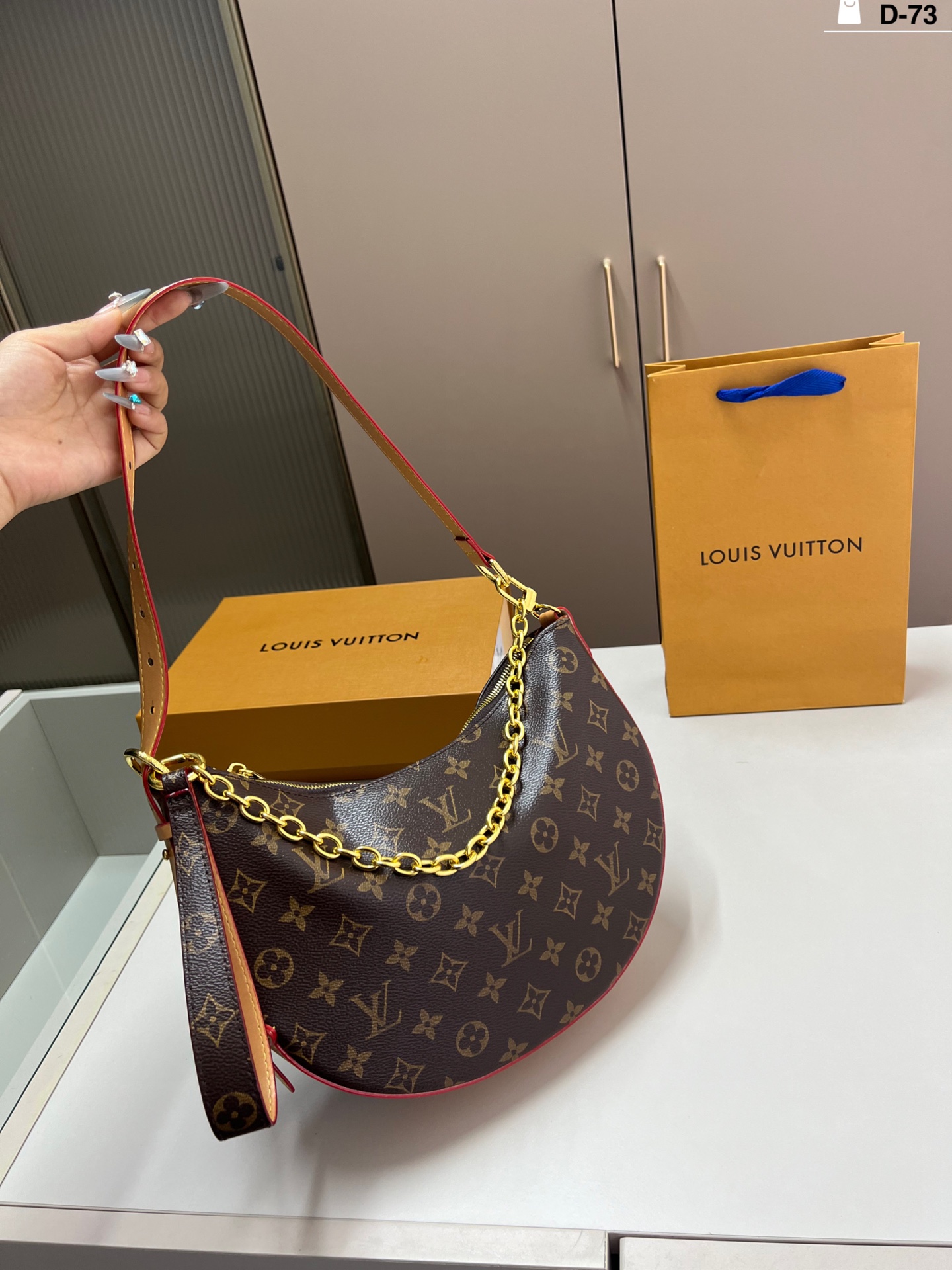 louis new arrival 25ss Cookie bb vintage bag size: 29*19 cm