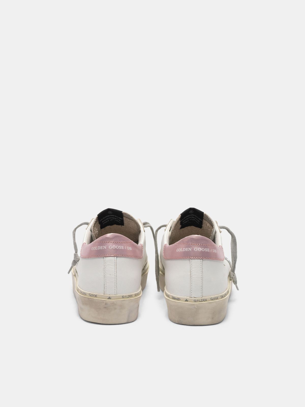 Hi Star sneakers with glittery star and laminated heel tab